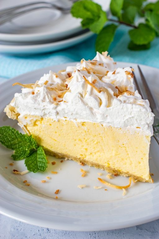 Lilikoi Chiffon Pie